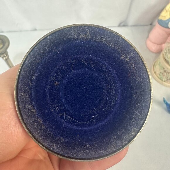 Godinger Silver Art Co. Set Of 3 Silver Plated Candleholders Rustic Patina Decor - Picture 9 of 9